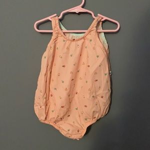 Bubble onesie outfit.